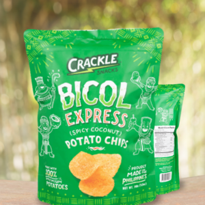 Crackle Snacks Potato Bicol Express