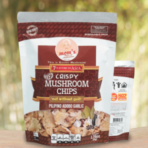 Mushroom Chips Pilipino Adobo Garlic Flavor